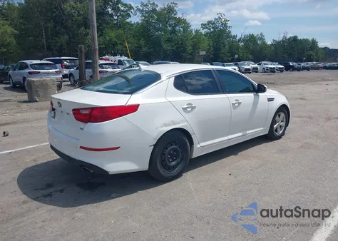 2015 Kia Optima Lx from USA, damaged, VIN KNAGM4A76F5655830